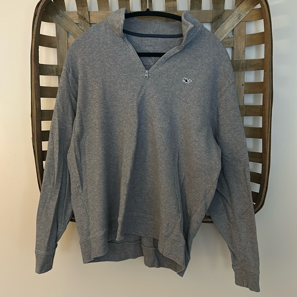 Men’s Size L Vineyard Vines Cotton Long Sleeve Tee